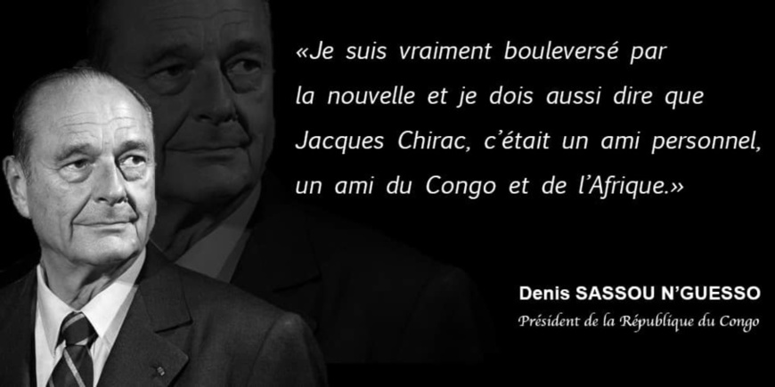 Les condoléances de Sassou N'Guesso. Les condoléances de Sassou N'Guesso.
