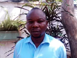 Vice-président du comité d'organisation des élections du bureau national du CNJCA, Michel Belford Gbangopé.