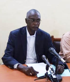 L'Inspecteur général adjoint des finances, Loukman Moustapha Hissein. © DR