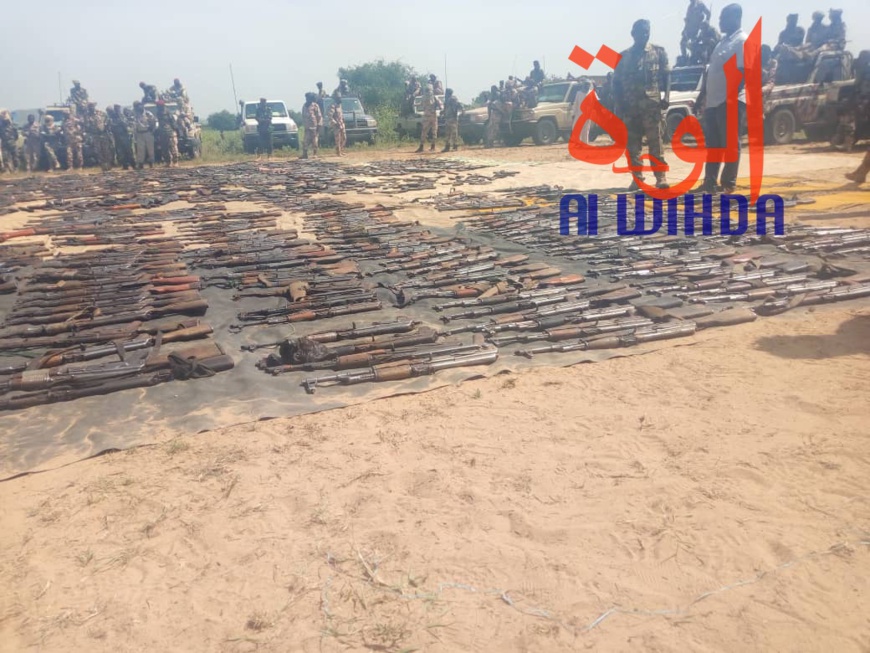 Tchad : impressionnante saisie d'un millier d'armes dont 6 bazooka au Sila Tchad : impressionnante saisie d'un millier d'armes dont 6 bazooka au Sila