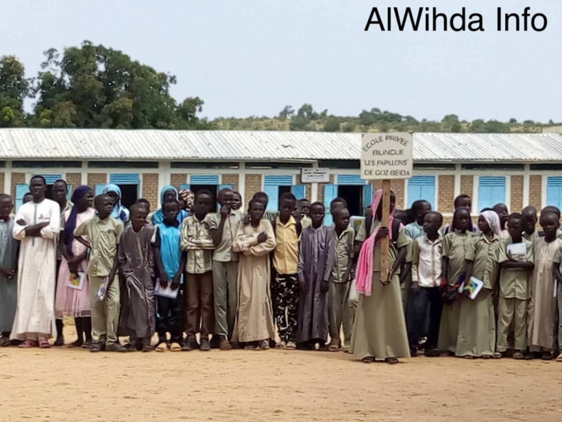 Tchad : les élèves reprennent le chemin de l’école. © Alwihda Info Tchad : les élèves reprennent le chemin de l’école. © Alwihda Info