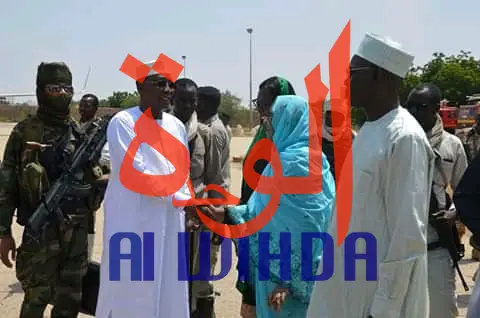 En images : arrivée du chef de l'Etat au Nord-Est du Tchad