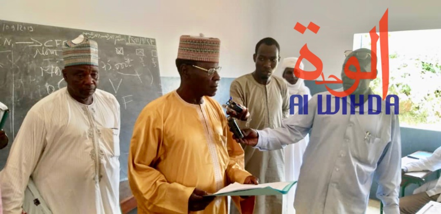 Tchad : 1148 candidats pour un test de contractualisation et d’entrée à l’école des instituteurs. © Alwihda Info