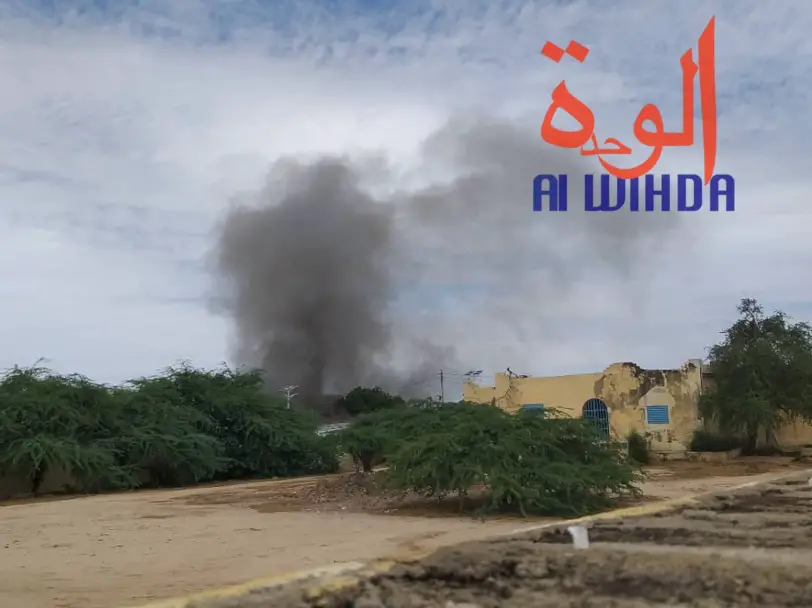 Tchad : la maison d'arrêt d'Abéché en feu, évasion de prisonniers. © Alwihda Info