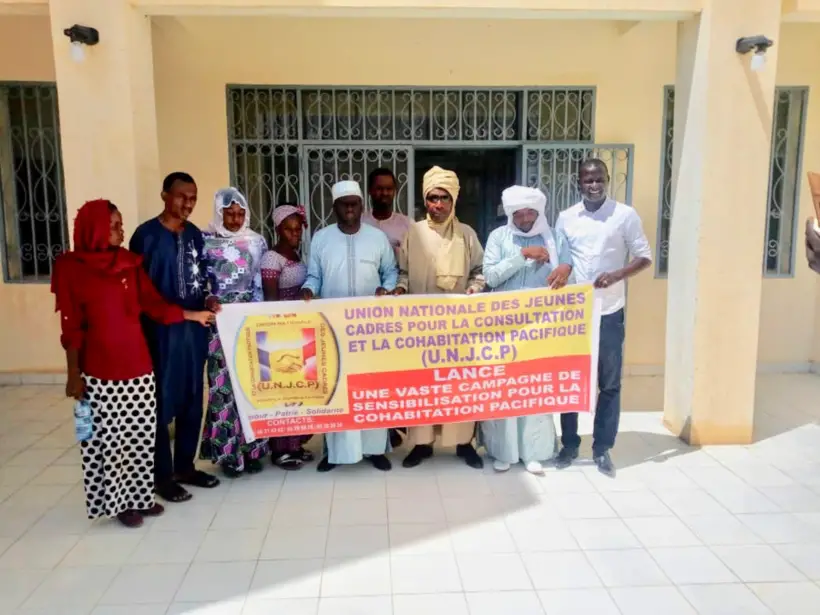 Tchad : une mission associative des jeunes pour sensibiliser sur la paix à l'Est