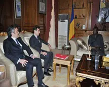 Tchad Le groupe français Bolloré reçu à la Présidence