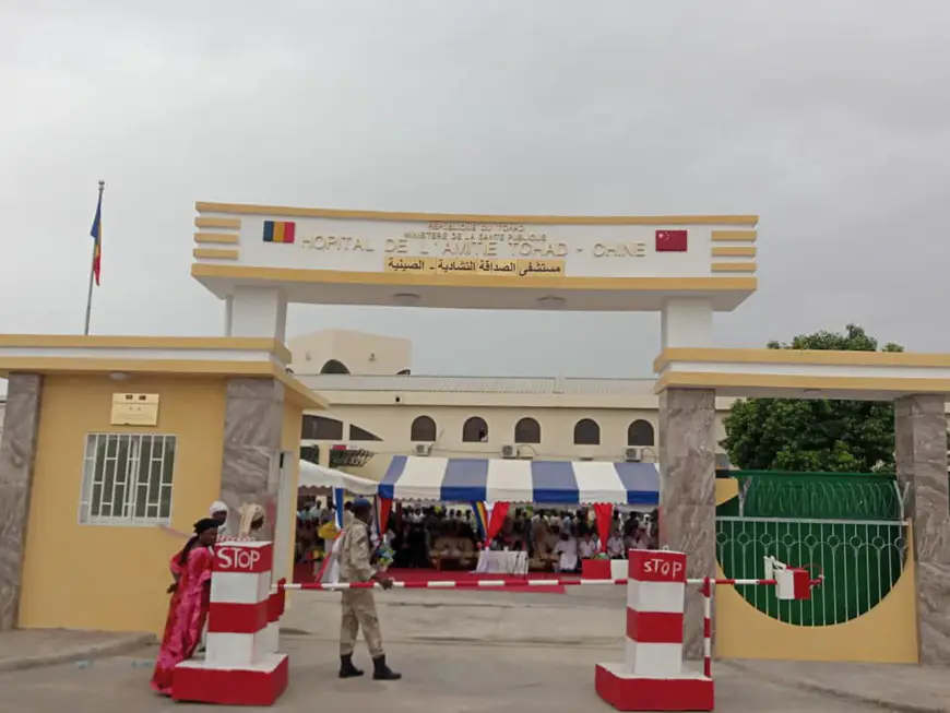 N'Djamena : l'hôpital Tchad-Chine débordé par le sous-effectif et l'afflux de malades. © DR