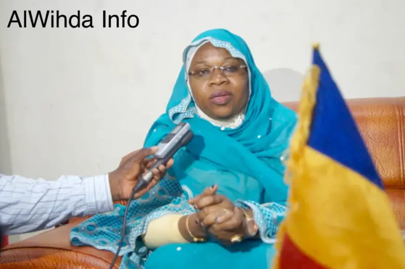 Tchad : la ministre de la Femme et de la Solidarité nationale à l’Est 