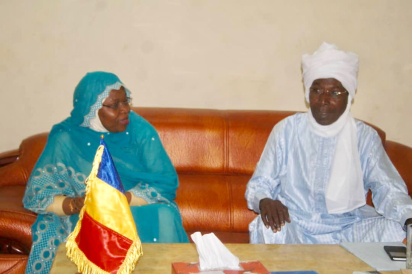 Tchad : la ministre de la Femme et de la Solidarité nationale à l’Est 