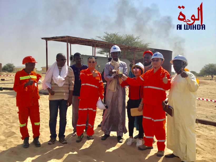 Tchad : le directeur de la SHT inspecte les installations de la raffinerie de Rig-Rig