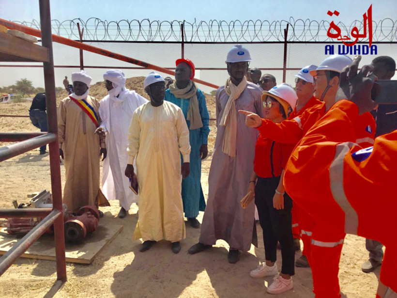 Tchad : le directeur de la SHT inspecte les installations de la raffinerie de Rig-Rig