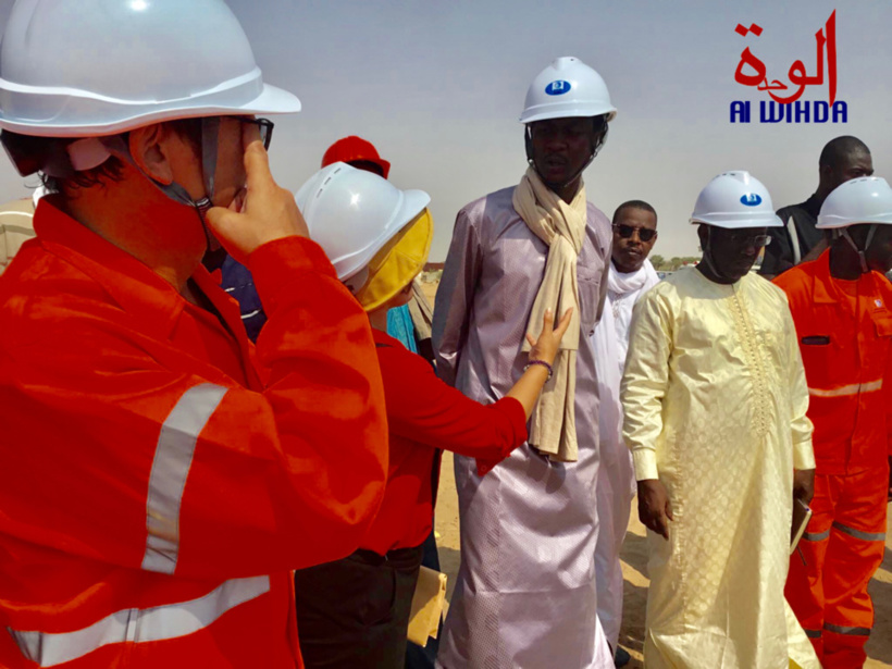 Tchad : le directeur de la SHT inspecte les installations de la raffinerie de Rig-Rig