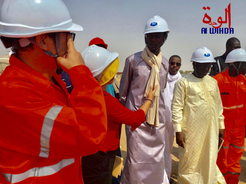 Tchad : le directeur de la SHT inspecte les installations de la raffinerie de Rig-Rig Tchad : le directeur de la SHT inspecte les installations de la raffinerie de Rig-Rig