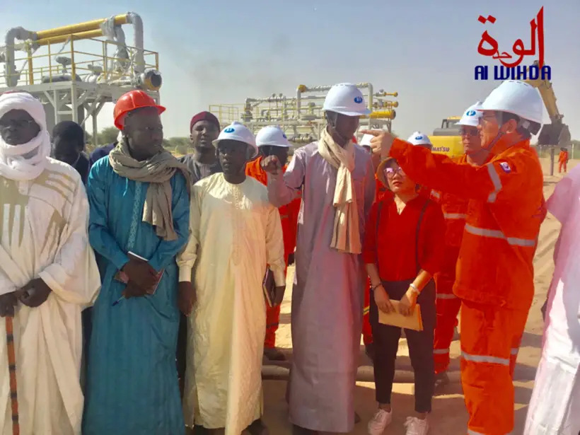 Tchad : le directeur de la SHT inspecte les installations de la raffinerie de Rig-Rig