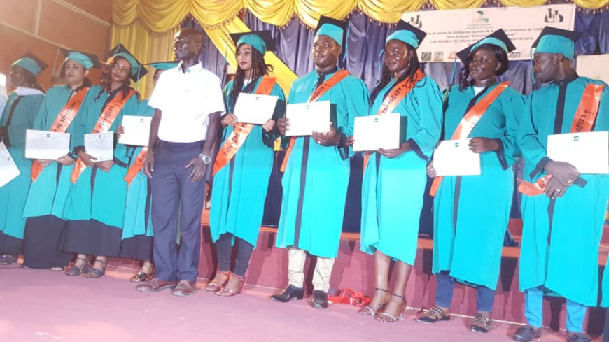 Tchad : la 1ère promotion de l'Université africaine de management et de l'innovation est diplômée