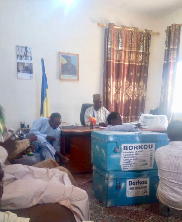 Tchad : la cartographie électorale est lancée dans la province du Borkou. © Alwihda Info Tchad : la cartographie électorale est lancée dans la province du Borkou. © Alwihda Info