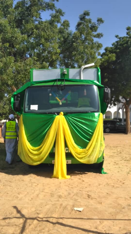 Tchad : un camion mis à disposition du gouvernorat de N’Djamena pour la salubrité