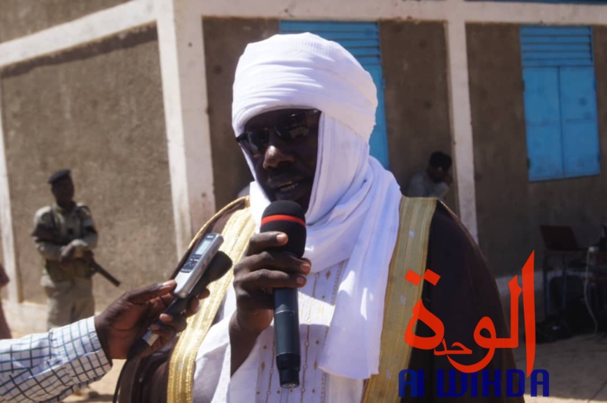 Le sultan du Ouaddaï, Chérif Abdelhadi Mahdi. © Alwihda Info