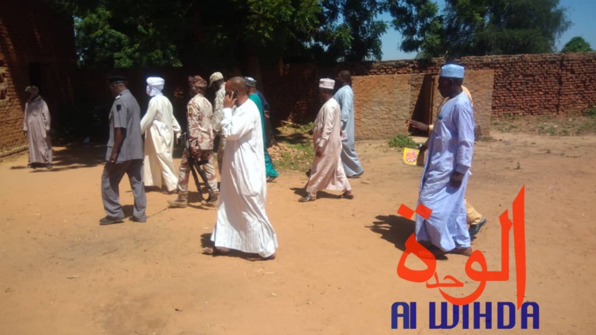 Tchad : tournée du gouverneur de Sila dans les établissements scolaires. © Alwihda Info