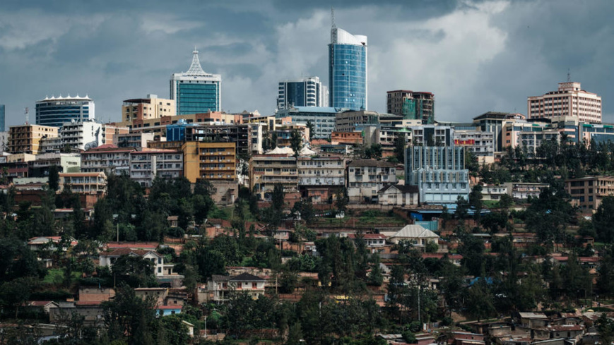 Le centre de Kigali, au Rwanda, le 29 avril 2019. Yasuyoshi Chiba / AFP Le centre de Kigali, au Rwanda, le 29 avril 2019. Yasuyoshi Chiba / AFP