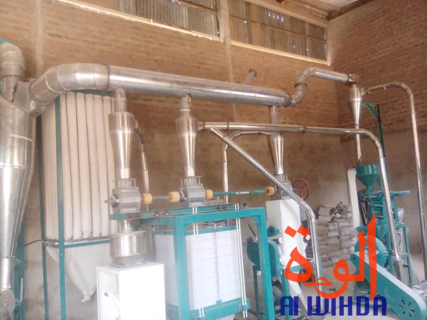 Tchad : à Moundou, trois amis lancent une usine de transformation de maïs. © Alwihda Info