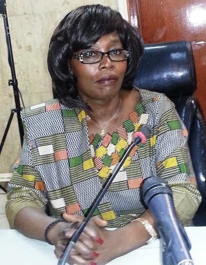 La ministre du Développement touristique, de la Culture et de l'Artisanat, Madeleine Alingué. © AI La ministre du Développement touristique, de la Culture et de l'Artisanat, Madeleine Alingué. © AI