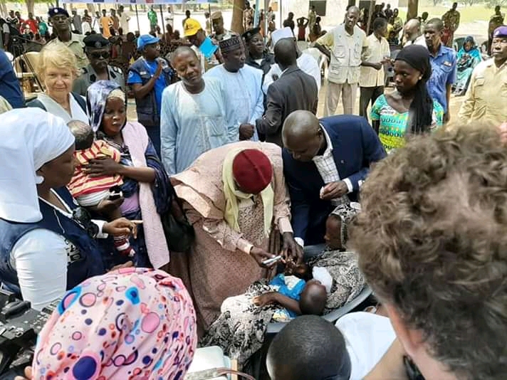 Tchad : plus de 50.000 enfants vont être vaccinés contre la polio au Chari Baguirmi. © Alwihda Info Tchad : plus de 50.000 enfants vont être vaccinés contre la polio au Chari Baguirmi. © Alwihda Info