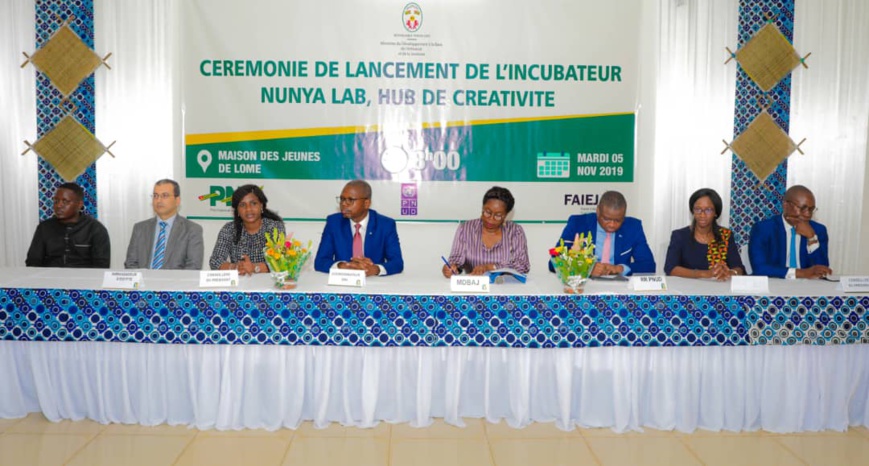 Togo : lancement de l'incubateur Nunya Lab pour soutenir l'entrepreneuriat des jeunes. © DR Togo : lancement de l'incubateur Nunya Lab pour soutenir l'entrepreneuriat des jeunes. © DR