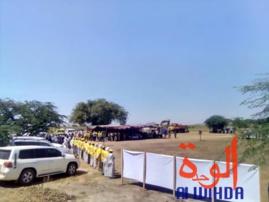 Tchad : la réhabilitation d'un barrage donne de l'espoir à des milliers de personnes à l'Est. © Alwihda Info Tchad : la réhabilitation d'un barrage donne de l'espoir à des milliers de personnes à l'Est. © Alwihda Info