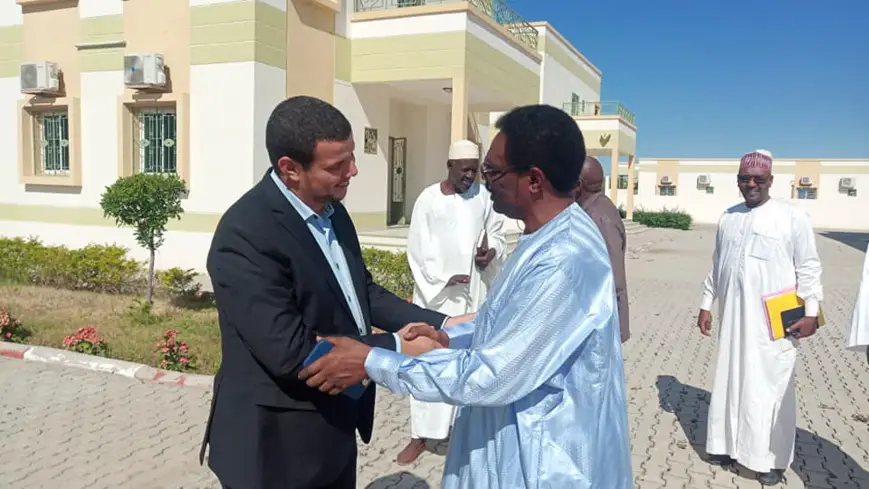 Tchad : le ministre de la Santé visite l'hôpital koweïtien à N'Djamena. © Msp