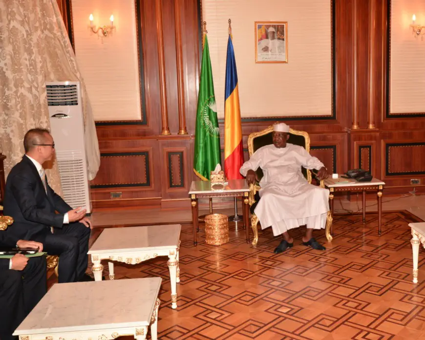 Tchad : le vice-président de CGCOC reçu à la Présidence. © PR