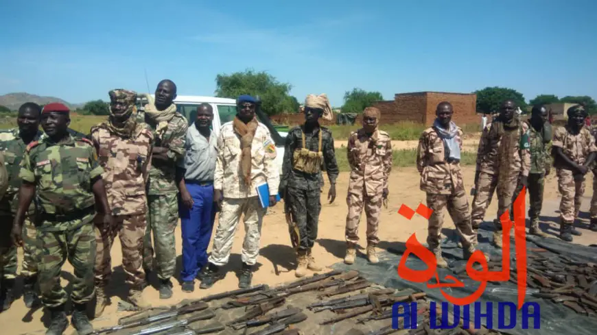 Tchad : un impressionnant arsenal de guerre présenté au ministre de la défense