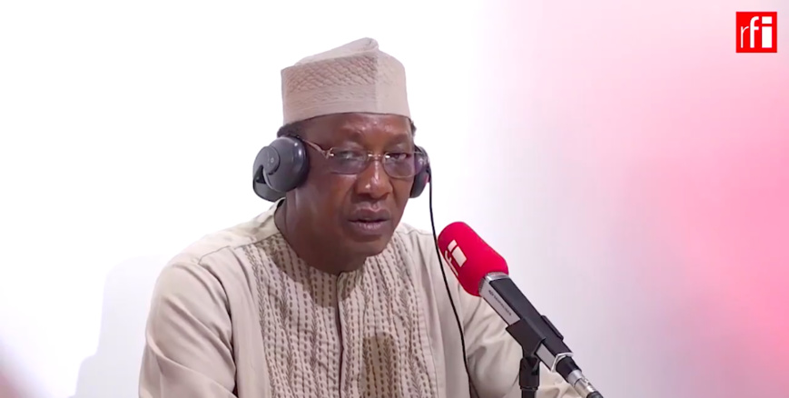 Idriss Déby : "Il y a un déficit de la gouvernance mondiale". © RFI Idriss Déby : "Il y a un déficit de la gouvernance mondiale". © RFI