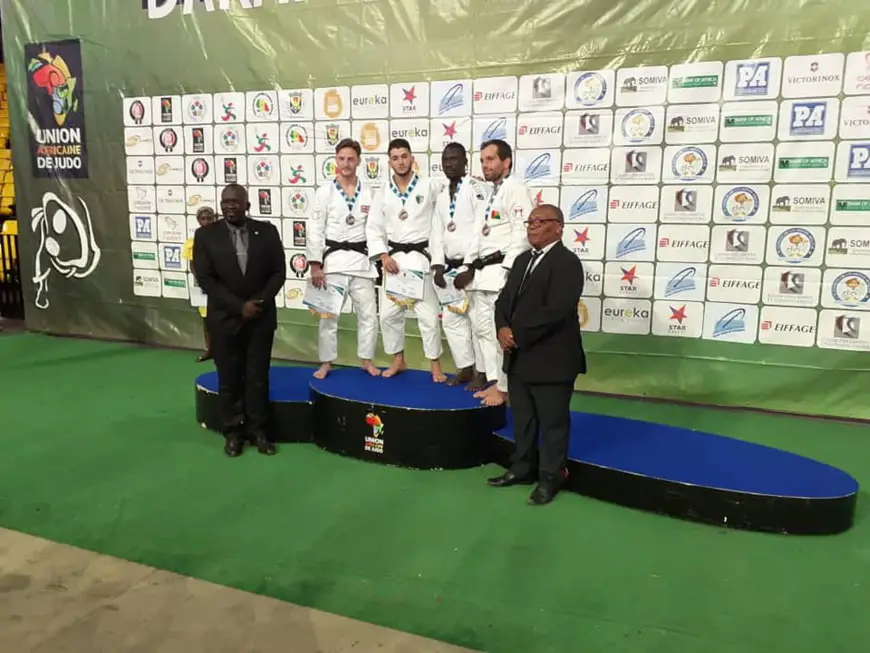 Open de Dakar : médaille de bronze pour un judoka tchadien. © COST