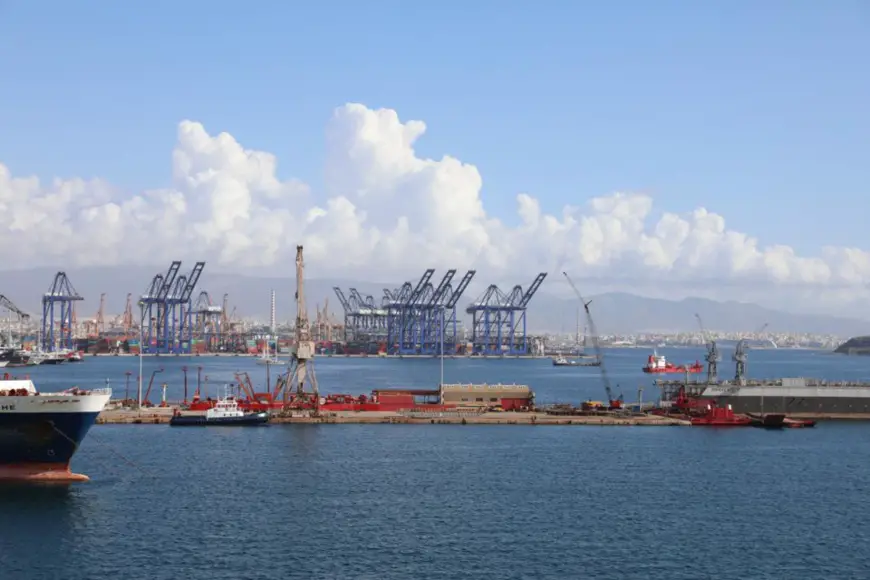 The Port of Piraeus. Photo by Zhang Penghui from People’s Daily