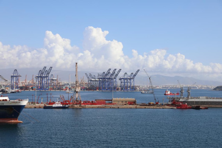 The Port of Piraeus. Photo by Zhang Penghui from People’s Daily The Port of Piraeus. Photo by Zhang Penghui from People’s Daily