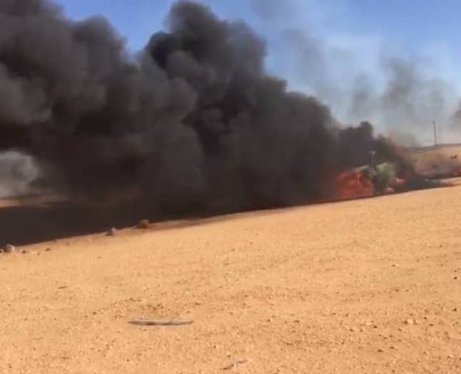 Libye : sept tchadiens grièvement blessés dans un accident de voiture. © Capture d'écran/DR