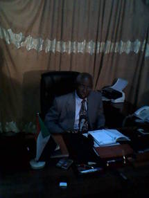 L'Ambassadeur du Soudan au Tchad. Crédits photos : Alwihda