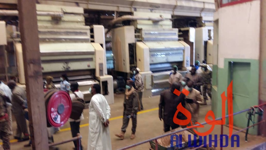 Tchad : lancement de la commercialisation du coton à l'usine Pala 2. © Alwihda Info/F.M. Tchad : lancement de la commercialisation du coton à l'usine Pala 2. © Alwihda Info/F.M.