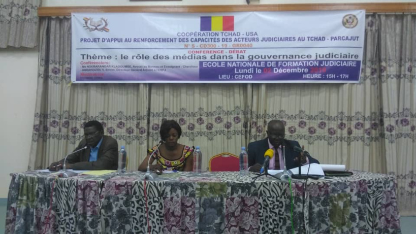 Tchad : débat sur le rôle des médias dans la gouvernance judiciaire. © Alwihda Info Tchad : débat sur le rôle des médias dans la gouvernance judiciaire. © Alwihda Info