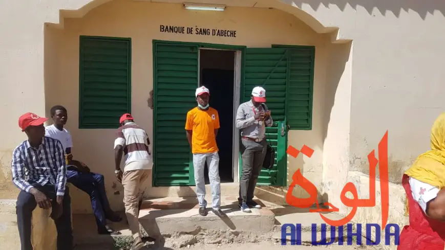 Tchad : la banque de sang d'Abéché renforce son stock grâce à des dons volontaires. © Alwihda Info