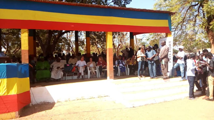 Tchad : lancement de la farine infantile fortifiée "Manisa" contre la malnutrition. © Alwihda Info/F.M. Tchad : lancement de la farine infantile fortifiée "Manisa" contre la malnutrition. © Alwihda Info/F.M.