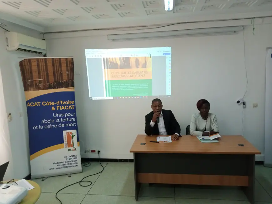 Côte d’Ivoire/Commémoration de la 71e Journée internationale des droits de l’homme : L’Acat-CI présente son nouveau guide sur les garanties judicaires du détenu