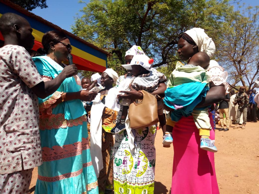 Une farine infantile fortifiée lancée à l'ouest du Tchad pour lutter contre la malnutrition. © Alwihda Info/Foka Mapagne