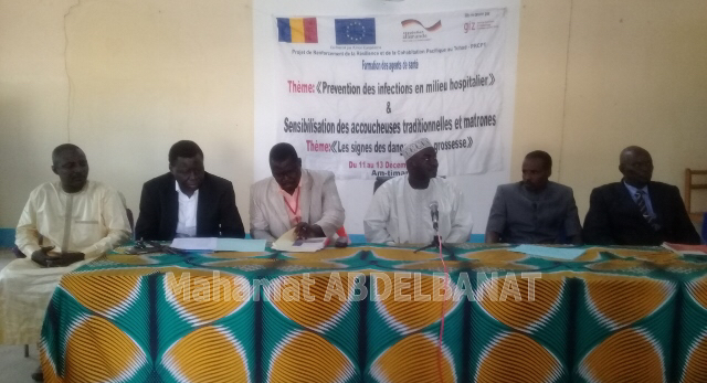 Tchad : enseignants et agents de santé formés par le projet PRCPT à Am-Timan Tchad : enseignants et agents de santé formés par le projet PRCPT à Am-Timan