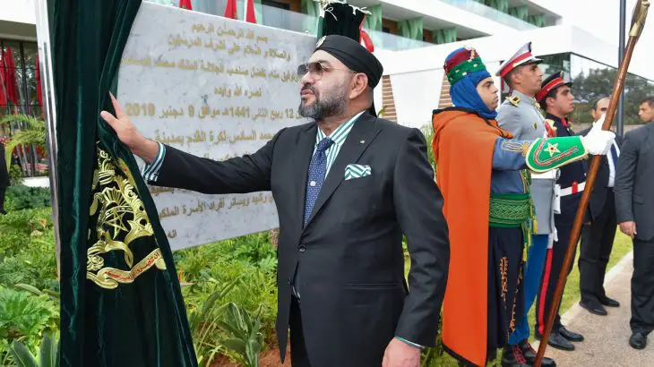 Le Roi du Maroc inaugure un complexe sportif ultramoderne aux normes internationales. © DR/Hespress