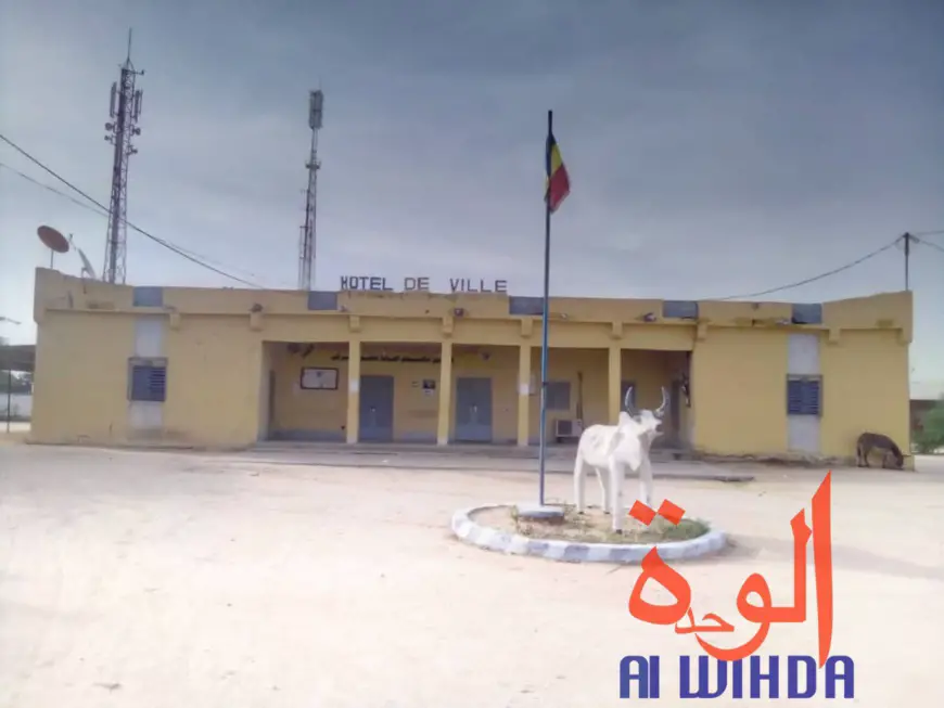 L'hôtel de ville d'Abéché, à l'Est du Tchad. © Alwihda Info