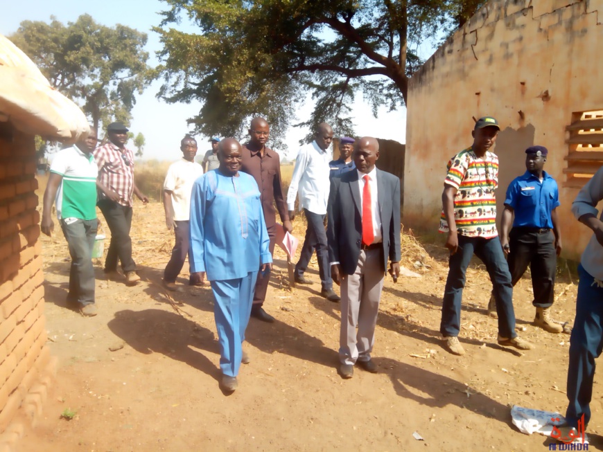 Tchad : les travaux d’urbanisation de la ville de Pala entamés. © Alwihda Info/Foka Mapagne Tchad : les travaux d’urbanisation de la ville de Pala entamés. © Alwihda Info/Foka Mapagne