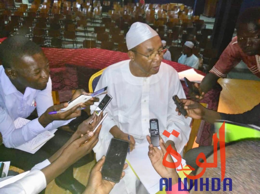 Le secrétaire général du Parti pour les libertés et le développement (PLD), Mahamat Ahmad-Alhabo. © Alwihda Info Le secrétaire général du Parti pour les libertés et le développement (PLD), Mahamat Ahmad-Alhabo. © Alwihda Info