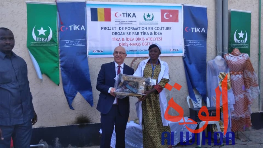 Tchad : des femmes formées en couture grâce à la coopération turque Tchad : des femmes formées en couture grâce à la coopération turque